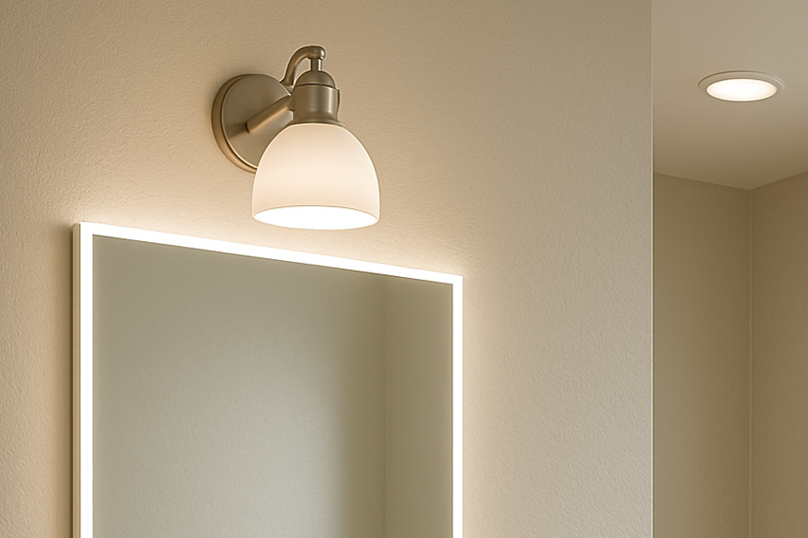 Iluminação e espelhos